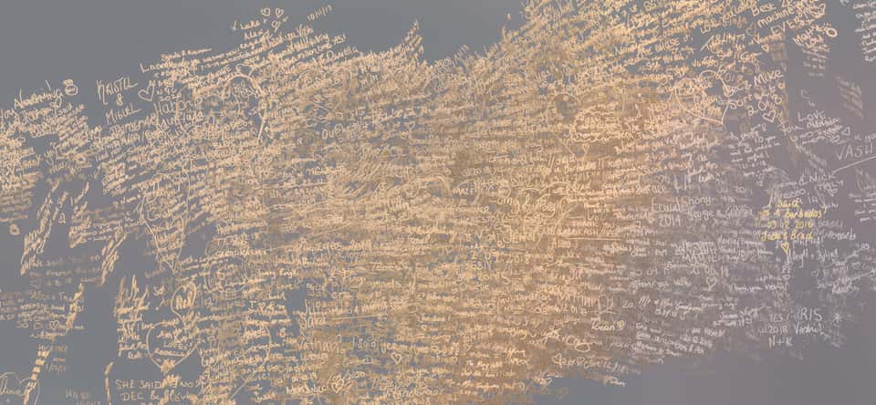 VASHI Love Wall wide still image (closeup)